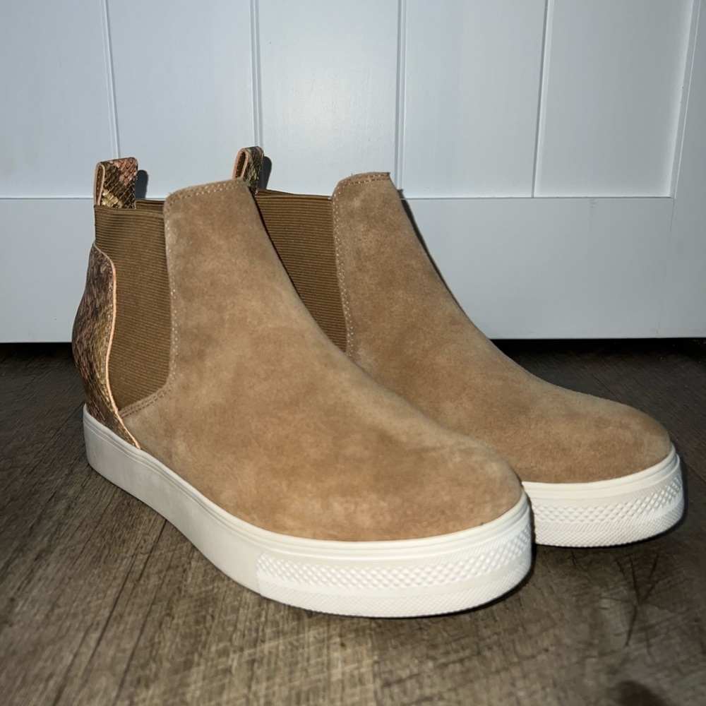 Dolce Vita Snakeskin Booties